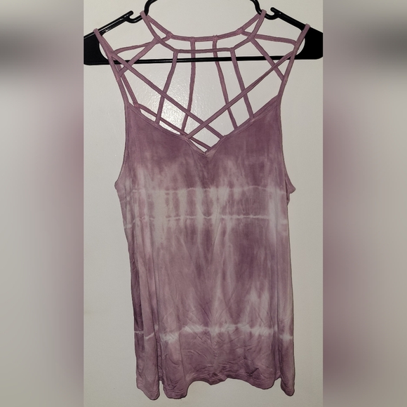 American Eagle Womens Tie Dye Soft & Sexy Tank Size Large - Picture 1 of 4